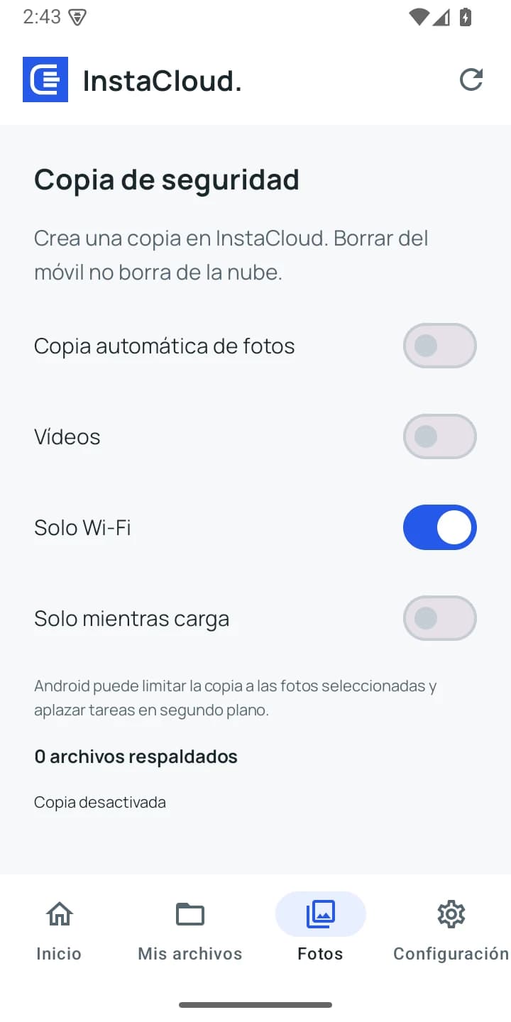 Copia de seguridad